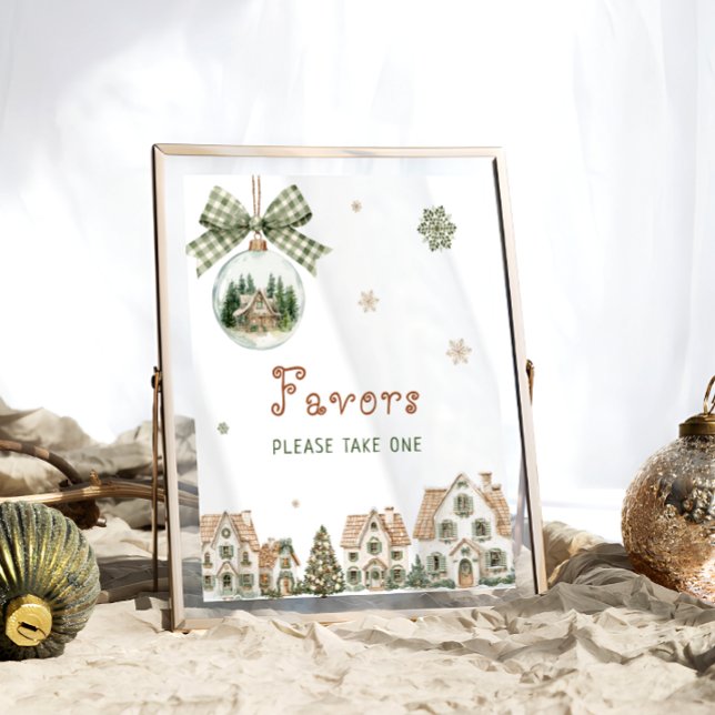 Poster É preciso um Chá de fraldas de Natal na vila (Criador carregado)