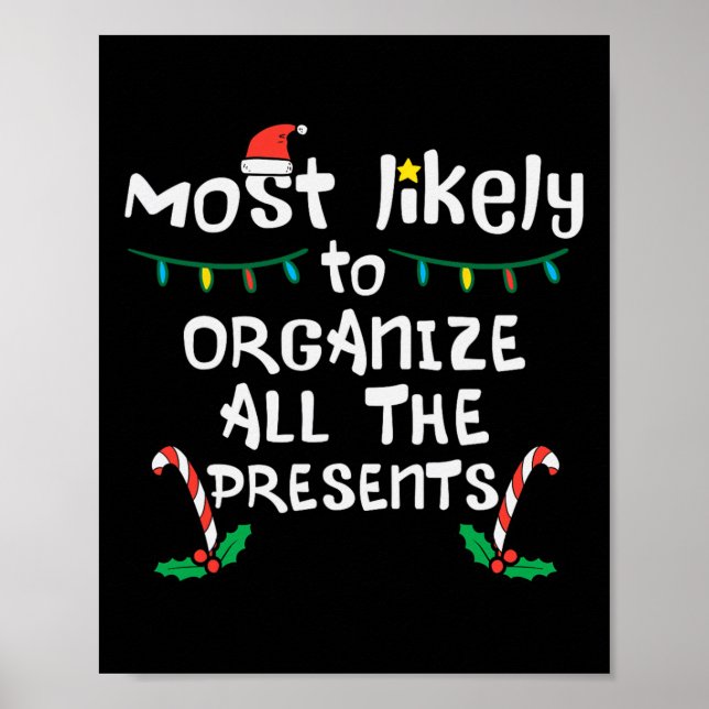 Poster É Provável Que Organize O Presente Da Família Nata (Frente)
