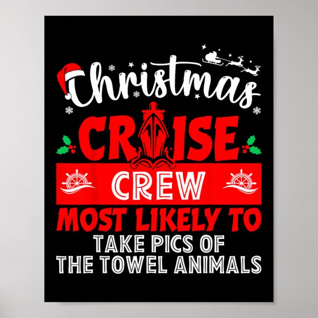 Poster É Provável Que Tome Fotos Do Natal Dos Animais Das (Frente)