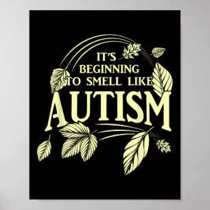 Poster É Quase Autismo Engraçado, Aut.