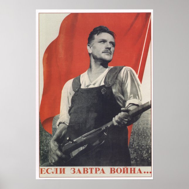 Póster E se a guerra começar amanhã? (Frente)