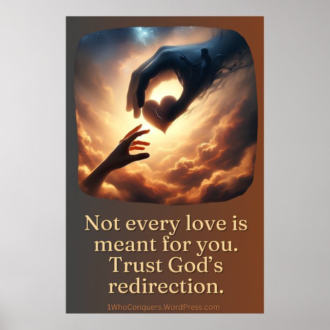 Poster E se Deus te protege do Amor Errado? (Frente)