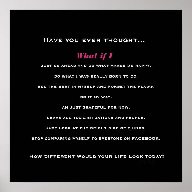 Poster E se eu... (Frente)