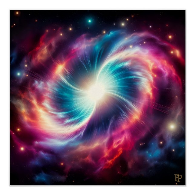 Póster E se um buraco branco (Frente)