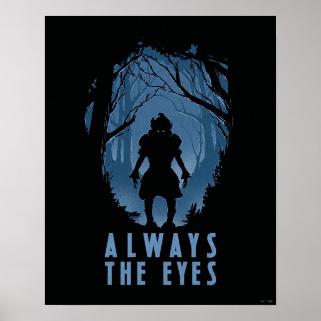 Poster É Sempre A Silhueta Da Floresta Dos Olhos (Frente)