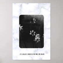 É sempre mais escuro antes do amanhecer