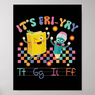 Poster É Sextou Tgisf Sexta-feira Feliz Amantes Professor