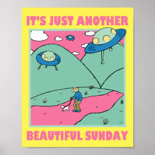 Poster É só mais um belo domingo