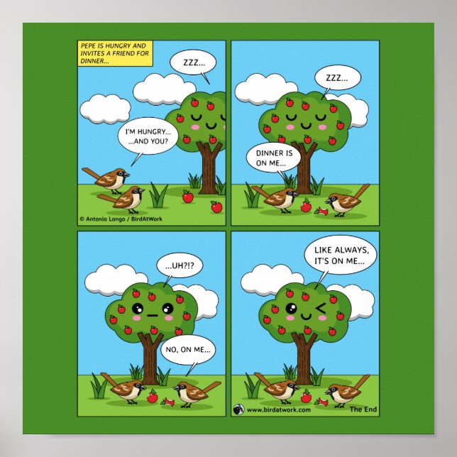Poster É sobre mim... Comic (Frente)