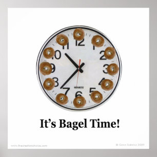 Póster É tempo do Bagel!