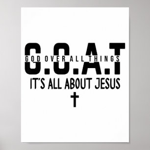 Poster É Tudo Sobre Jesus Faça o Céu Lotado Deus Sobre