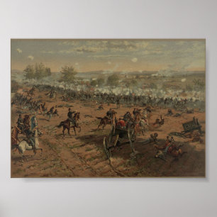 Póster E.U. civis: Batalha de Gettysburg