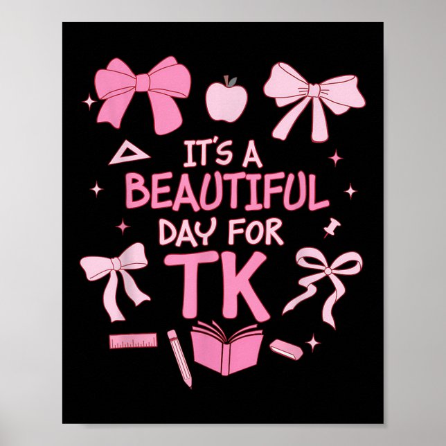 Poster É Um Belo Dia Para Tk Professora Coquete Laço F (Frente)