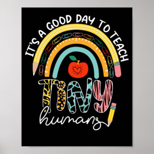 Poster É Um Bom Dia Ensinar Humanos Pequenos, Não 2/2