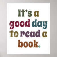 É Um Bom Dia Ler Um Livro, Leitura De Livro