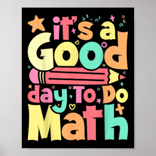Poster É Um Bom Dia Para Fazer O Teste Matemático No Dia 