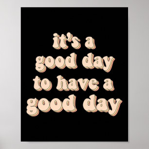 Poster É um bom dia ter um bom dia de saúde mental