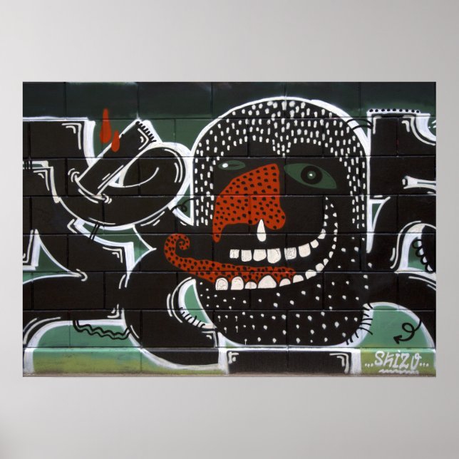 Poster É Um Cheiro De Grafite De Rinite Persistente (Frente)