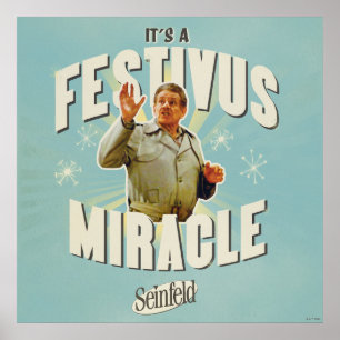 Poster É um Milagre do Festivus