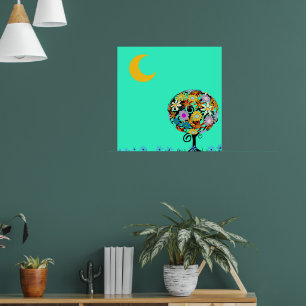 Póster É um Novo Dia - Personalizado - Personalizado