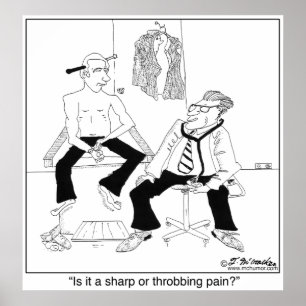 Póster É um Sharp ou uma dor Throbbing?