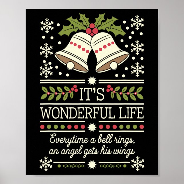 Poster É Uma Camisa De Vida Maravilhosa Toda Vez Que Anéi (Frente)