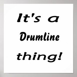 Póster É uma coisa do drumline!