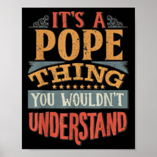 Poster É Uma Coisa Do Papa Que Você Não Entenderia.