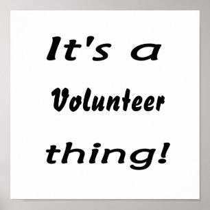 Póster É uma coisa voluntária!