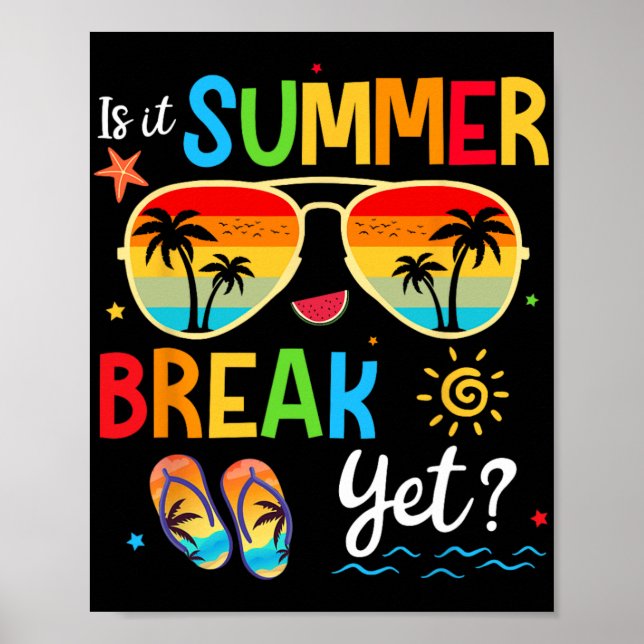 Poster É Uma Parada De Verão Ainda Feliz Dia Passado De E (Frente)