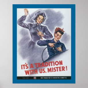 Póster É uma tradição connosco, senhor!