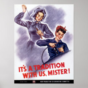 Póster É uma tradição conosco, senhor!