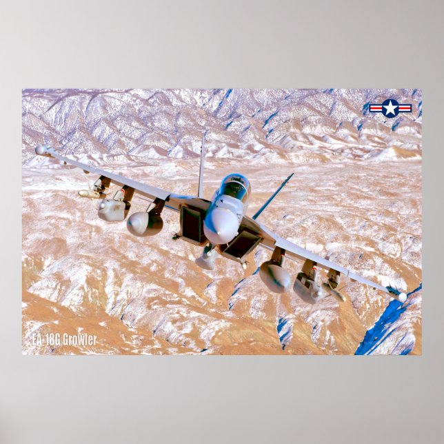 POSTER EA-18G GROWLER (Frente)