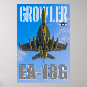 POSTER EA-18G GROWLER