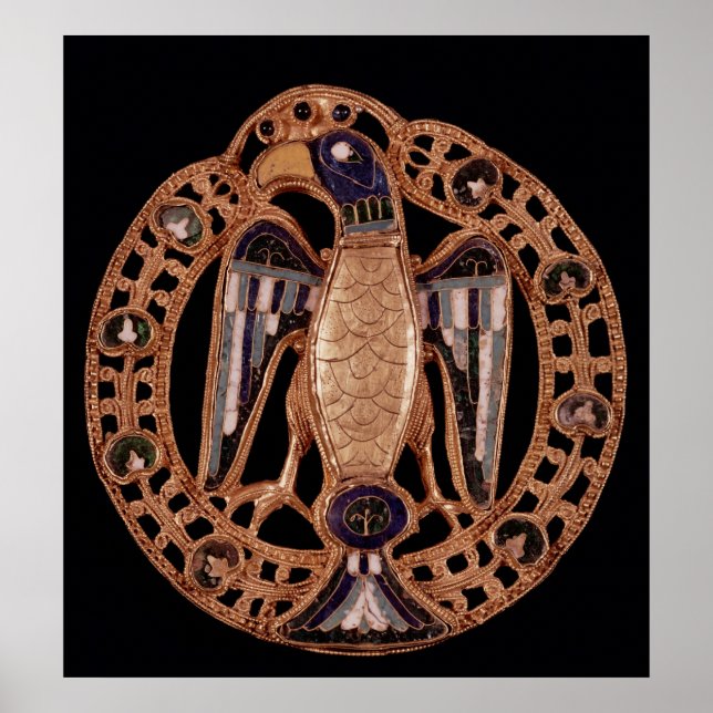 Poster Eagle clasp de Gisela, Esposa do Imperador Conrad (Frente)