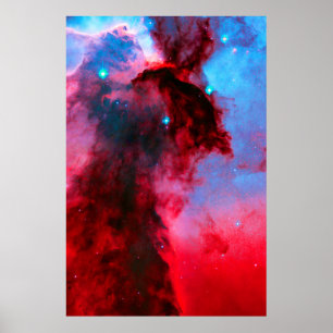 Póster Eagle Nebula Stellar Spires