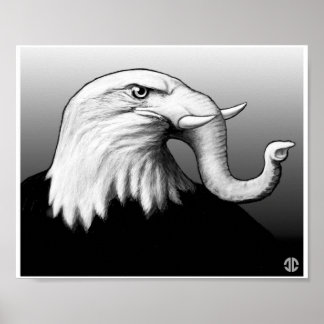 Poster Eaglephant