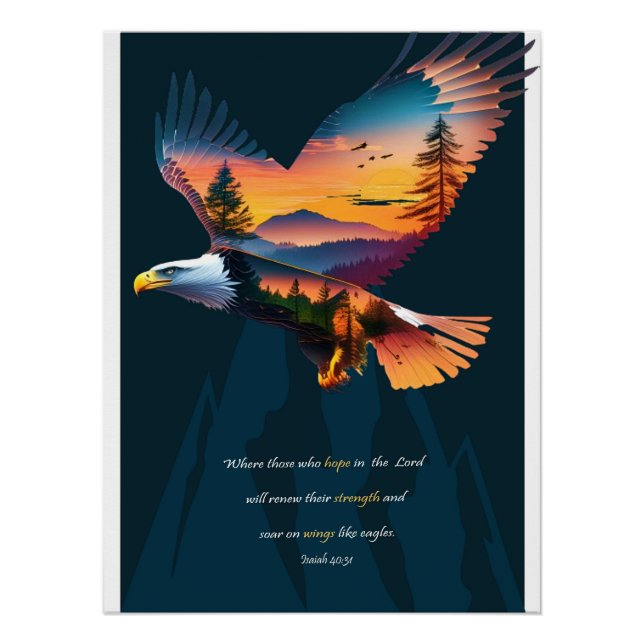 Póster Eagles Wings Poster (Frente)