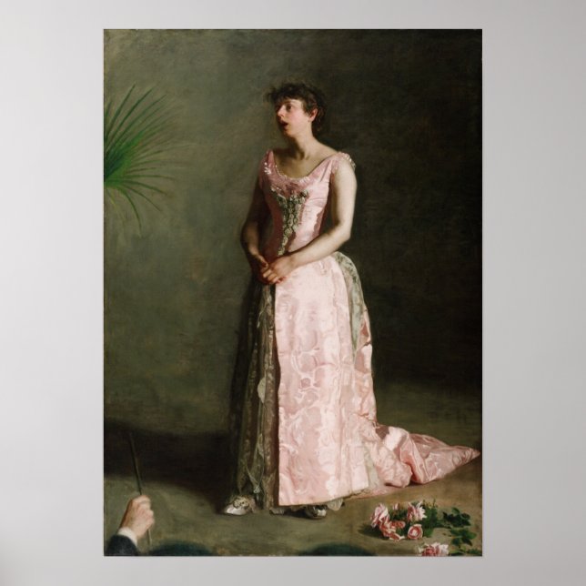 Poster Eakins - A Cantora de Concerto (Frente)