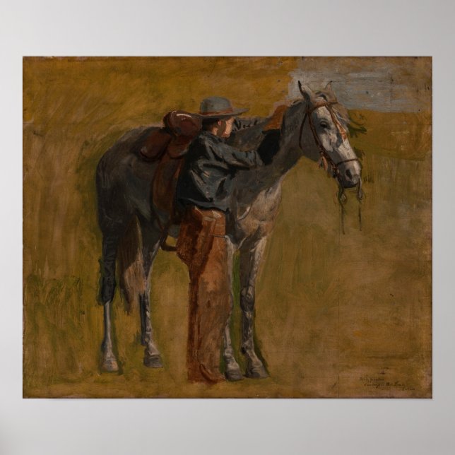 Poster Eakins - Cowboy nas Terras Más (Frente)