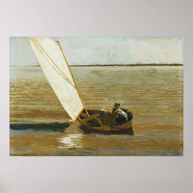 Poster Eakins - Navegando (Frente)