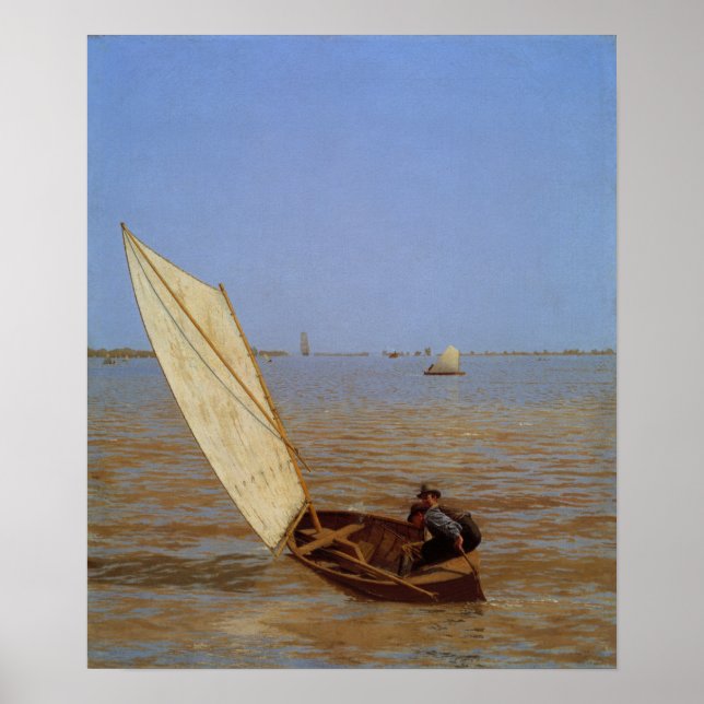 Poster Eakins - Saindo Atrás do Trilho (Frente)