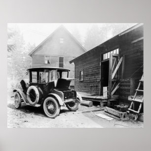 Póster Early Electric Auto: 1919