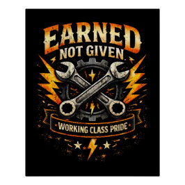 Póster Earned Not Given