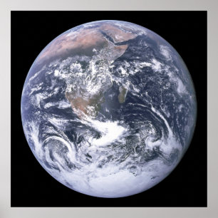 Póster Earth - Apollo 17 Photo