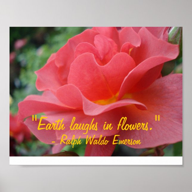 Poster Earth Laughs in Flowers (Frente)