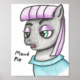 Poster Earth Pony Maud Pie - Irmã do Pinkie Pie