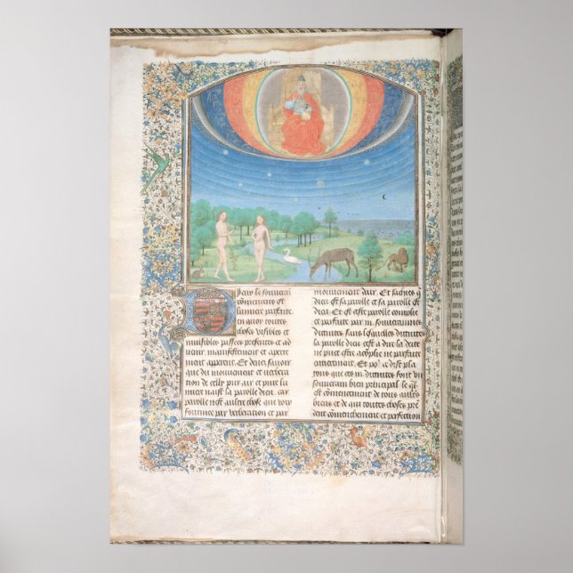 Póster Earthly Paradise, um livro sobre as sete idades do (Frente)