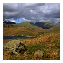 Póster Easedale Tarn Cumbria Inglaterra
