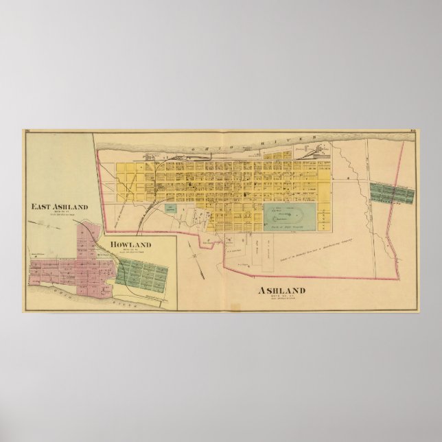 Poster East Ashland, Kentucky (Frente)